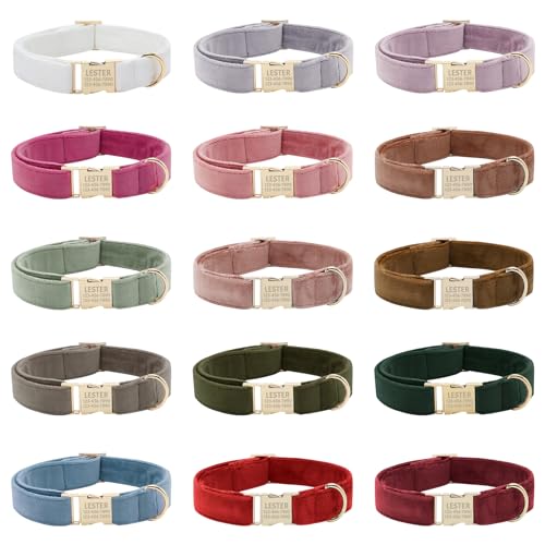 Uiopa Hundehalsband mit Namen und Telefonnummer, Halsband Hund Personalisiert auf Metall Steckverschluss, Verstellbare Hundehalsbänder für Kleine Große Hunde, Hundeleine und Fliege Erhältlich Uiopa Hundehalsband mit Namen und Telefonnummer, Halsband Hund Personalisiert auf Metall Steckverschluss, Verstellbare Hundehalsbänder für Kleine Große Hunde, Hundeleine und Fliege Erhältlich von Uiopa