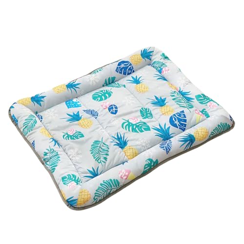 Uitndvyte 1.Faltbares Kühlbett für Katzen & Hunde, weiche Wärmeableitung Pad mit atmungsaktiver Matte für drinnen und draußen, Druckdesign, Kühlbett Uitndvyte 1.Faltbares Kühlbett für Katzen & Hunde, weiche Wärmeableitung Pad mit atmungsaktiver Matte für drinnen und draußen, Druckdesign, Kühlbett von Uitndvyte