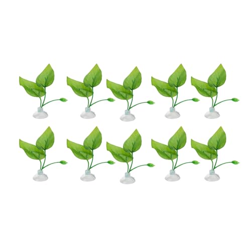 Uitndvyte 10 x Blattbett-Simulations-Hängematte, Lebensraum für Aquarien, Laichplätze, Saugnapf, Laub-Pad, Ruhebett, Blatt-Pad, Zubehör, Aquarium-Dekorationen Uitndvyte 10 x Blattbett-Simulations-Hängematte, Lebensraum für Aquarien, Laichplätze, Saugnapf, Laub-Pad, Ruhebett, Blatt-Pad, Zubehör, Aquarium-Dekorationen von Uitndvyte
