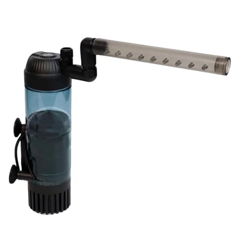 Uitndvyte Leiser Aquarium-Filter, USB-betrieben, elektrisch, leiser Schwamm mit Bio-Medien für Aquarien, Wasserzirkulation, Sauerstoffmaschine von Uitndvyte