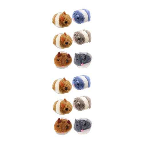 Uitndvyte Pull String Maus vibrierend beweglich interaktives Spielzeug Plüsch für Katzen Haustiere Katzenspielzeug Intelligenz von Uitndvyte
