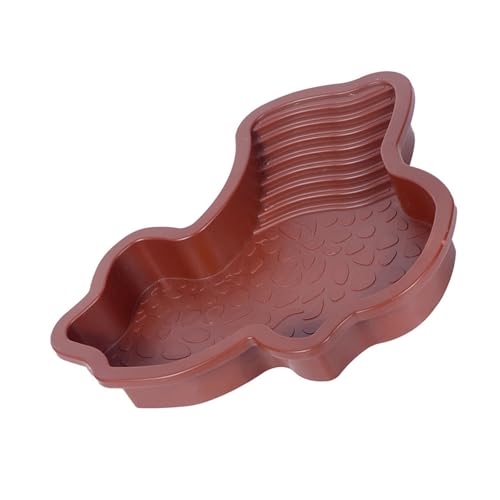 Wasserbehälter mit abgeschrägtem Tier, simulierter Lebensraum, Plattform für Schildkröten, Amphibien, Schildkröten, Wassernapf mit Design von Uitndvyte