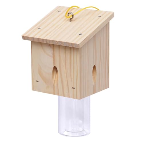 Ujjdwiurgh Outdoor Hängende Insektenfalle Pentagonal Dachbienenfalle Outdoor Insektenhaus Aus von Ujjdwiurgh