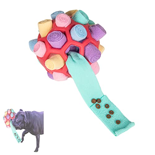 Sniffle dog ball,Portable Pet Snuffle Ball Puzzle Toy,Hund Snuffle Ball Anreicherung Spielzeug, interaktive Hundespielzeuge, Hund Gehirn Stimulierende Spielzeug für kleine Haustier Welpen Intellec von Ukisisi