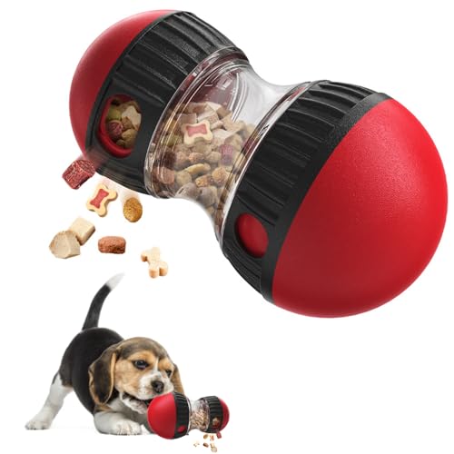 Ukisisi Beschäftigungsspielzeug Hund,Hochwertiges Hundespielzeug,Intelligenter Futterball Für Hunde, Interactive Dog Toy,Langsame Fütterung von Ukisisi