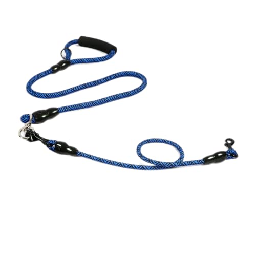 Bisssichere Hundeleine aus Metall, bequem und weich mit gepolstertem Griff, für mittelgroße und große Hunde, Hundeleine aus Edelstahl Bisssichere Hundeleine aus Metall, bequem und weich mit gepolstertem Griff, für mittelgroße und große Hunde, Hundeleine aus Edelstahl von Ulalaza