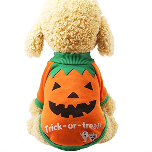 Entzückender Hundehalloween-Kürbis-Kostüm-Welpen-StreifenHoodie-Mantel kleidet Haustier-Ausstattungs-Kleidungs-Zusätze Entzückender Hundehalloween-Kürbis-Kostüm-Welpen-StreifenHoodie-Mantel kleidet Haustier-Ausstattungs-Kleidungs-Zusätze von Ulalaza