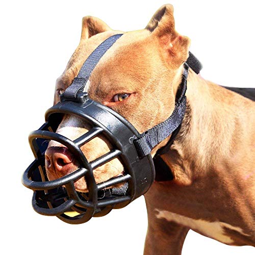 Ulalaza Körbchenmaulkorb Anti-Beiß-Maulkorb für kleine, mittelgroße und große Hunde Ulalaza Körbchenmaulkorb Anti-Beiß-Maulkorb für kleine, mittelgroße und große Hunde von Ulalaza