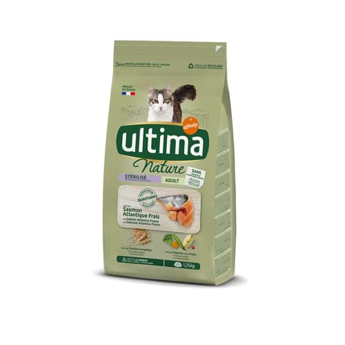 Ultima Nature Katzenfutter für Erwachsene, sterilisiert mit Lachs, 1250 g Ultima Nature Katzenfutter für Erwachsene, sterilisiert mit Lachs, 1250 g von Ultima Nature