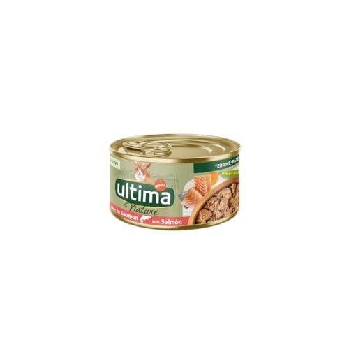Ultima Nature Nassfutter für Katzen mit Lachs, 85 g Ultima Nature Nassfutter für Katzen mit Lachs, 85 g von Ultima Nature
