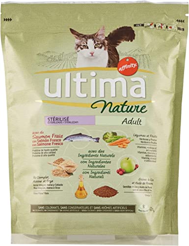 Ultima Nature Sterilisiertes Katzenfutter mit Lachs - 400 gr von Ultima Nature