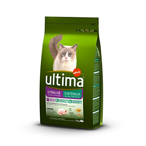 Ultima Chats Stérilisés d'Intérieur Aliment Formulé 1,5 kg von Ultima