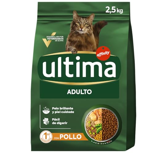 Ultima Futter für ausgewachsene Katzen mit Huhn, 2,5 kg Ultima Futter für ausgewachsene Katzen mit Huhn, 2,5 kg von Ultima