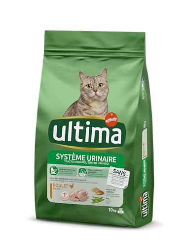 Ultima Harnwege - Trockenfutter für Katzen mit Huhn, 10 kg von Ultima