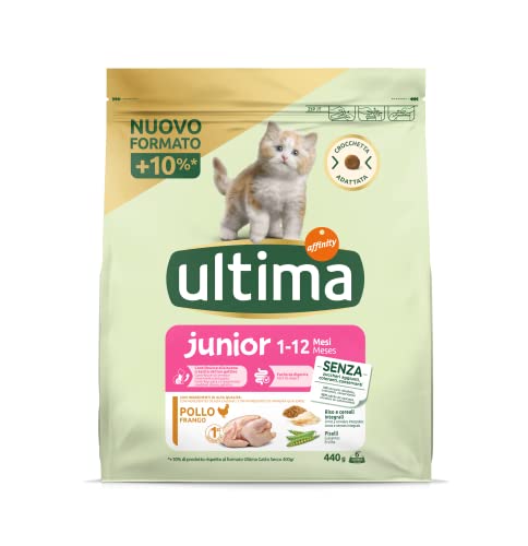 Ultima Junior-Katzenfutter mit Huhn, 440 g von Ultima