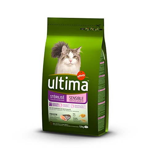 Ultima Katzen sterilisiert Sensible Lebensmittel formuliert 1,5 kg von Ultima