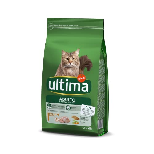 Ultima Katzenfutter für Erwachsene, mit Huhn, 1,5 kg von Ultima