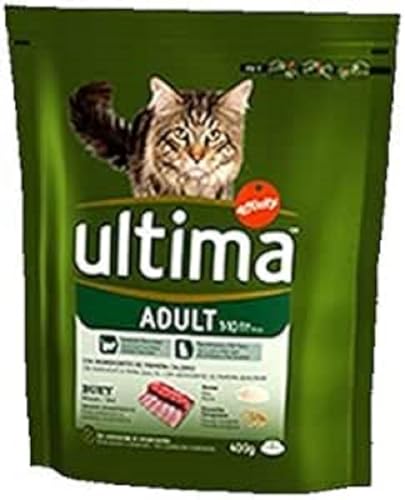 Ultima Katzenfutter für Erwachsene mit Rindfleisch, 800 g von Ultima