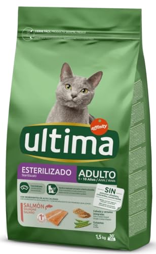 Ultima Katzenfutter für sterilisierte erwachsene Katzen, mit Lachs Ultima Katzenfutter für sterilisierte erwachsene Katzen, mit Lachs von Ultima