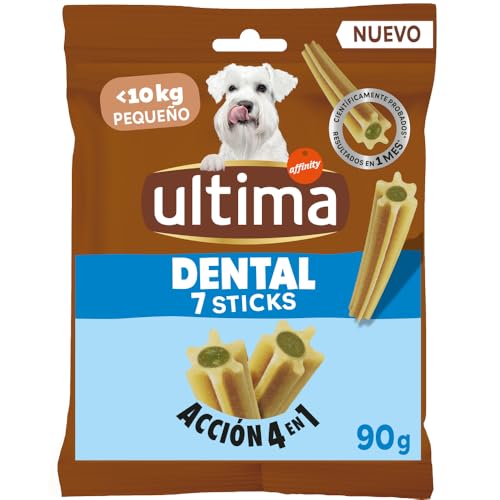 Ultima Snacks für kleine Hunde/kleine Zahnsticks, 13 x 90 g von Ultima