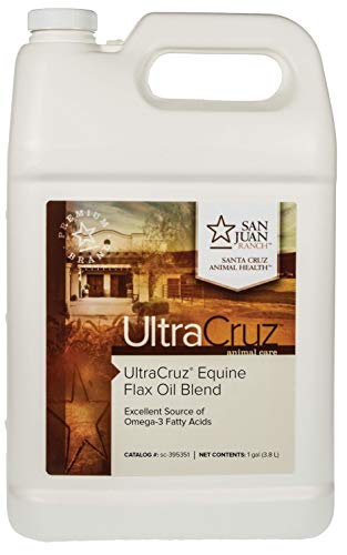 Hogdseirrs ultracruz Flachs Öl Blend Nahrungsergänzung für Pferde und Nutztiere, 1 Liter von UltraCruz
