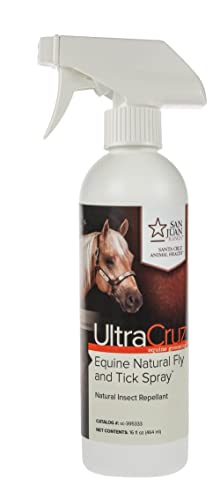 UltraCruz Equine Natural Fliegen- und Zeckenspray, 473 ml UltraCruz Equine Natural Fliegen- und Zeckenspray, 473 ml von UltraCruz