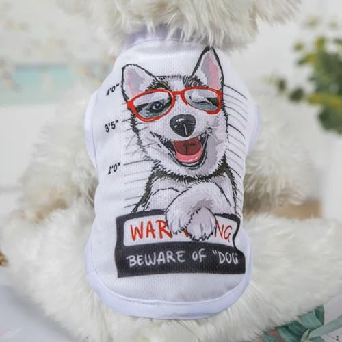 Hundekleidung für kleine Hunde und Katzen, französischer Sommer, coole Weste, weiches Netzgewebe von Umaxa