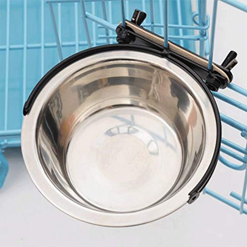 Futternapf für Hunde und Katzen, rutschfest, Edelstahl, für Welpen, Welpen, kleine Hunde, Wassernapf (XL) Futternapf für Hunde und Katzen, rutschfest, Edelstahl, für Welpen, Welpen, kleine Hunde, Wassernapf (XL) von Uministyle
