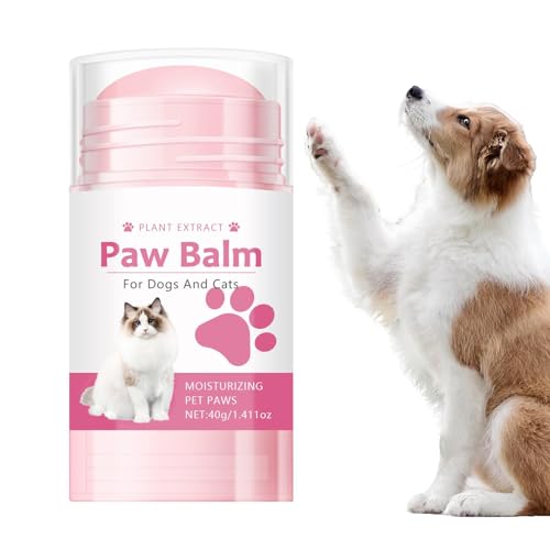 Umiocns Pfotenbalsam für Hunde – Katze Hund rissige Pfotenentfernungswachs | Pfotenschutz-Balsam für Hunde, Pfotenpflege, Creme, Schnuller heilt, repariert, spendet Feuchtigkeit für trockene Nasen und Umiocns Pfotenbalsam für Hunde – Katze Hund rissige Pfotenentfernungswachs | Pfotenschutz-Balsam für Hunde, Pfotenpflege, Creme, Schnuller heilt, repariert, spendet Feuchtigkeit für trockene Nasen und von Umiocns