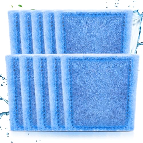 Umlecoa Rite-Size C Filterkartuschen, kompatibel mit MarineLand Penguin Pro Power Filters 275/375 & Original Penguin Power Filters 200/350 – Rite-Size C Ersatz-Filterkartuschen, 10 Stück von Umlecoa