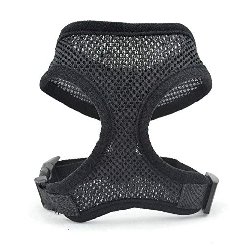 1 x schwarzes Hundegeschirr, verstellbare Weste, weich, atmungsaktiv, Nylon, Netz, Weste für Hunde, Welpen, Katzenhalsband, Haustiere, Hunde, Brustgurt 1 x schwarzes Hundegeschirr, verstellbare Weste, weich, atmungsaktiv, Nylon, Netz, Weste für Hunde, Welpen, Katzenhalsband, Haustiere, Hunde, Brustgurt von Unbekannt