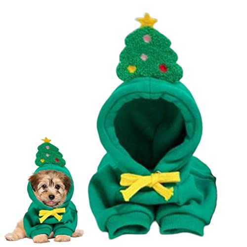 3 Stück Weihnachtstücher für Haustiere – Pet Dog Cat Pullover Weihnachtskleidung – Weihnachten Tree Hut Pet Hund Katze Winter Kaltes Wetter Generic von Unbekannt