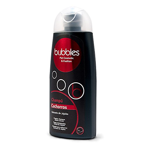 Bubble's Hundeshampoo mit Jojobaextrakt für Welpen und Hunde mit empfindlicher Haut (250 ml) von Unbekannt