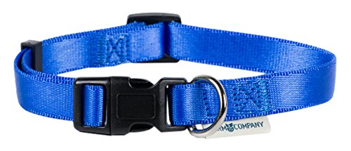 Farm Company Verstellbares Halsband aus Nylon, 25 mm x 45-60 cm, Blau von Unbekannt