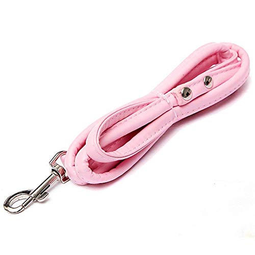 Générique 1 cm x 120 cm Hundeleine aus Leder für kleine Hunde, Katzen, Hunde, Rosa Générique 1 cm x 120 cm Hundeleine aus Leder für kleine Hunde, Katzen, Hunde, Rosa von Unbekannt
