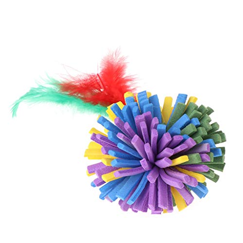 Générique 5 Stück Katzenspielzeug EVA Blume Ball Hunde Welpen Kätzchen interaktiv lustig Feder langlebig und nützlich Générique 5 Stück Katzenspielzeug EVA Blume Ball Hunde Welpen Kätzchen interaktiv lustig Feder langlebig und nützlich von Unbekannt