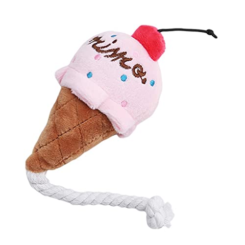 Générique Chew Play Squeaker Spielzeug aus Plüsch, Katze, niedlich, Eiscreme, Seil, Spielzeug für Haustiere, sehr praktisch und beliebt Générique Chew Play Squeaker Spielzeug aus Plüsch, Katze, niedlich, Eiscreme, Seil, Spielzeug für Haustiere, sehr praktisch und beliebt von Unbekannt
