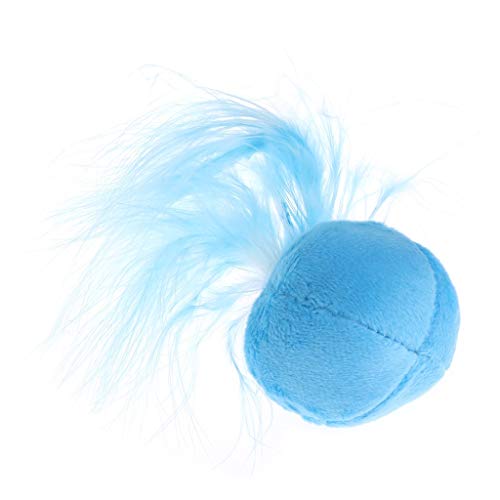 Générique Katzenspielzeug, Kugel mit Katzenminze, weicher und leichter Klang, aus Feder, interaktive Katze, für Haustiere, Kätzchen, zum Kauen, kreativ und nützlich Générique Katzenspielzeug, Kugel mit Katzenminze, weicher und leichter Klang, aus Feder, interaktive Katze, für Haustiere, Kätzchen, zum Kauen, kreativ und nützlich von Unbekannt