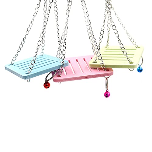 Générique Modische Farbe Hamster Swing Hamster Zubehör kleines Spielzeug für Haustiere, zufällige Farbe, 1 Stück Générique Modische Farbe Hamster Swing Hamster Zubehör kleines Spielzeug für Haustiere, zufällige Farbe, 1 Stück von Unbekannt