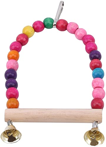 Holzvogel Papagei Schaukel Spielzeug Wellensittich Nymphensittich unzertrennlich am Käfig Holzvogel Papagei Schaukel Spielzeug Wellensittich Nymphensittich unzertrennlich am Käfig von Unbekannt