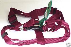 Hundegeschirr, Nylon, Bordeauxrot, Größe Mini Hundegeschirr, Nylon, Bordeauxrot, Größe Mini von Unbekannt