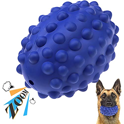 Hundespielzeug für aggressive Kauer, große Rassen – Ackerman-Hundespielzeug, unzerstörbares Hundespielzeug, ungiftiges Gummi, robust, langlebig, Kauspielzeug für Hunde, für mittelgroße und große Hunde von Unbekannt