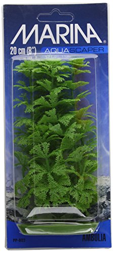 Marina Aquascaper, Aquarienpflanze, Wasserpflanze, aus Kunststoff, Ambulia, 20cm von Marina