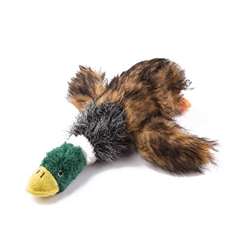 Premium Qualität 9 Zoll Plüschtier Tierspielzeug Wilde Ente Squeaker Honking Kauspielzeug Spielzeug für Tiere Welpen Hund von Unbekannt