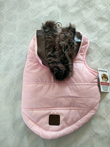 Rosa gesteppter Hundemantel (Small) von Unbekannt