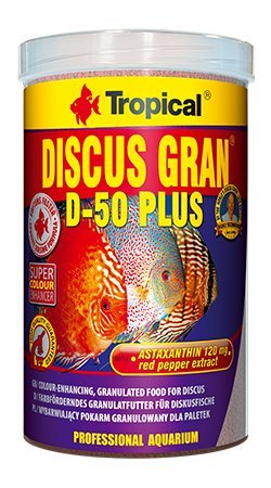 Tropical Discus Gran D-50 Plus 1000 ml/380 g farbverstärkendes sinkendes Granulat für Diskus. Tropical Discus Gran D-50 Plus 1000 ml/380 g farbverstärkendes sinkendes Granulat für Diskus. von Unbekannt