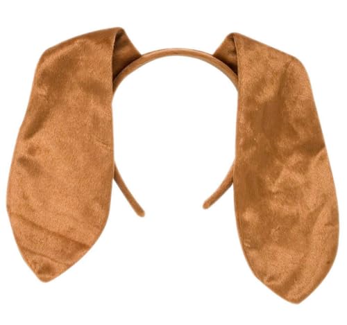 Unbekannt 2331G Haarreif-Hunde-Ohren-lang, Mehrfarbig, one Size von Unbekannt