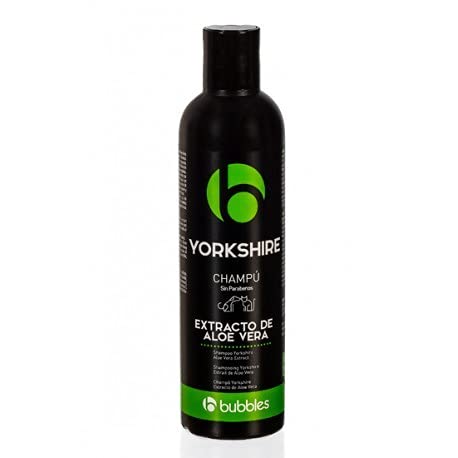 Unbekannt Bubbles® Yorkshire Hundeshampoo mit Aloe Vera Variante (Volumen) 1 Liter Flasche von Bubbles