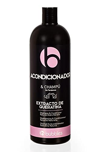 Unbekannt Bubbles 2-in-1 Hundeshampoo mit Hydro Keratin 1000ml Unbekannt Bubbles 2-in-1 Hundeshampoo mit Hydro Keratin 1000ml von Unbekannt
