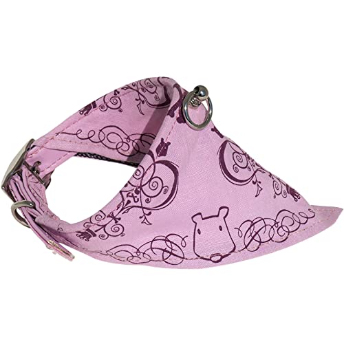 NC Halskette Bandana Stoff Strand Rosa 29 bis 37 von Doogy